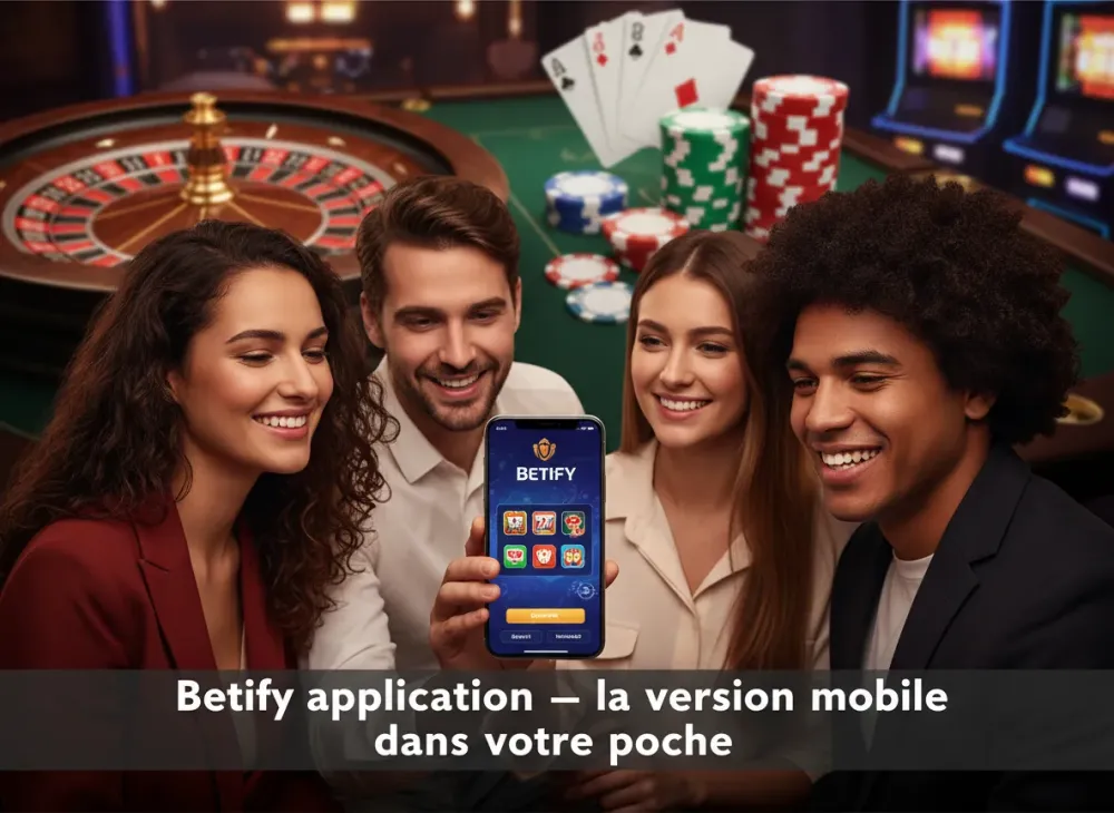 Betify application – la version mobile dans votre poche