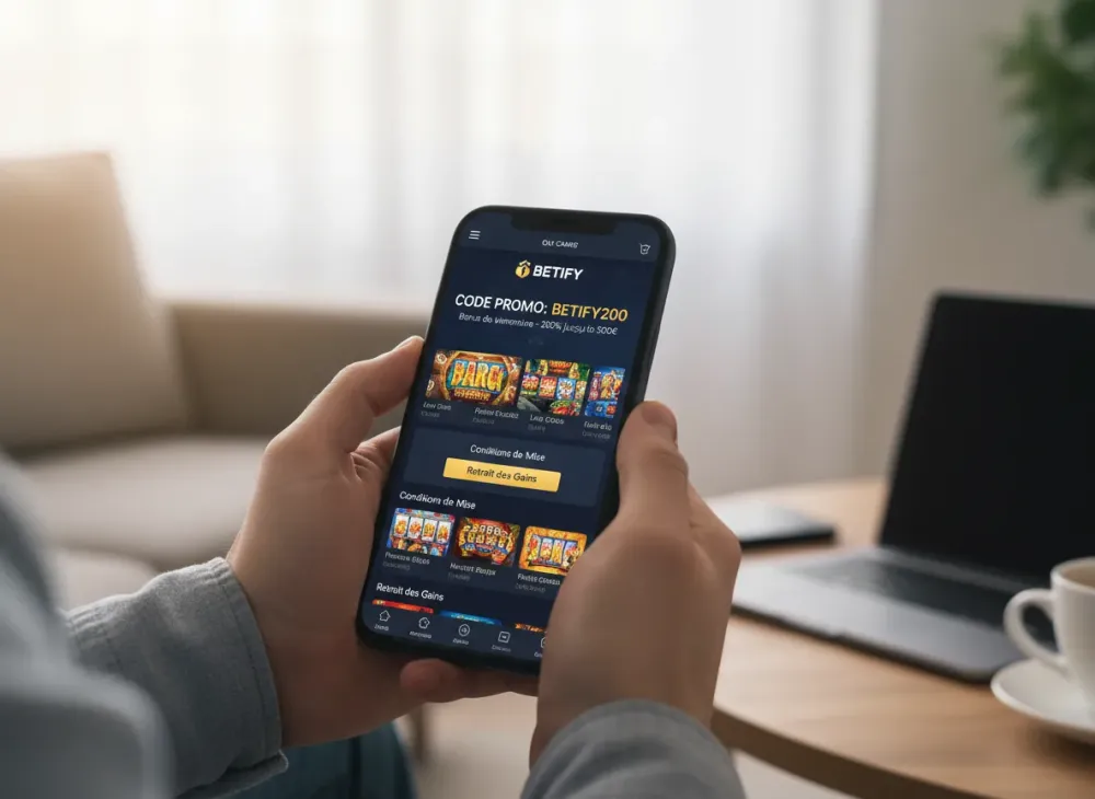 Code promo Betify – conditions de mise et retrait des gains
